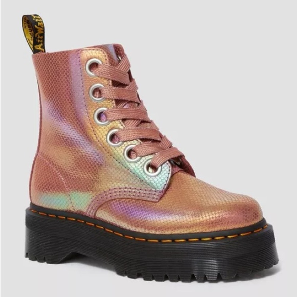 Molly Iridescent Doc Martens, W 6